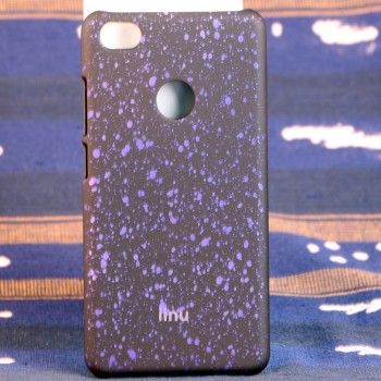 Пластиковый непрозрачный матовый чехол с голографическим принтом Звезды для ZTE Nubia Z11 Mini  Фиолетовый