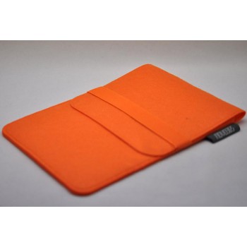 Войлочный мешок с отсеком для карт на резинке для Ipad Pro 9.7  Оранжевый