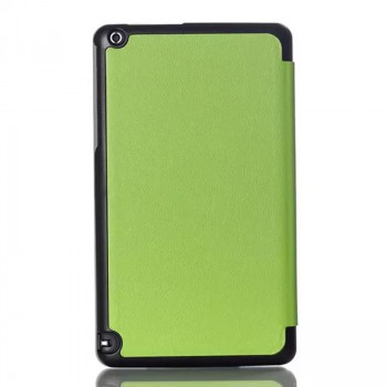 Сегментарный чехол книжка подставка на непрозрачной поликарбонатной основе для Nvidia Shield Tablet  Зеленый