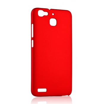 Пластиковый непрозрачный матовый чехол для Huawei GR3  Красный