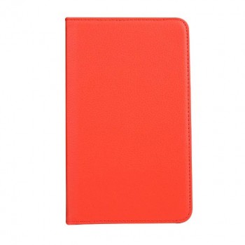 Роторный чехол книжка подставка на непрозрачной поликарбонатной основе для Samsung Galaxy Tab A 7 (2016) Оранжевый