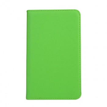 Роторный чехол книжка подставка на непрозрачной поликарбонатной основе для Samsung Galaxy Tab A 7 (2016) Зеленый
