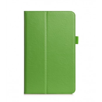 Чехол книжка подставка с рамочной защитой экрана, крепежом для стилуса, отсеком для карт и поддержкой кисти для Samsung Galaxy Tab A 10.1 (2016) Зеленый