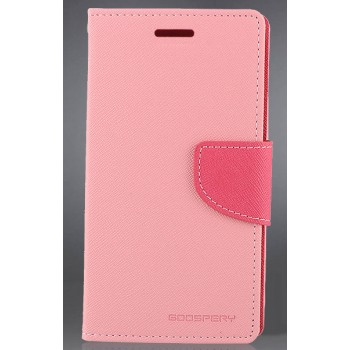 Чехол портмоне подставка на силиконовой основе на дизайнерской магнитной защелке для Asus ZenFone 3 5.2 Розовый