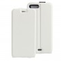 Чехол вертикальная книжка на силиконовой основе с отсеком для карт на магнитной защелке для Iphone 7 Plus/8 Plus, цвет Белый