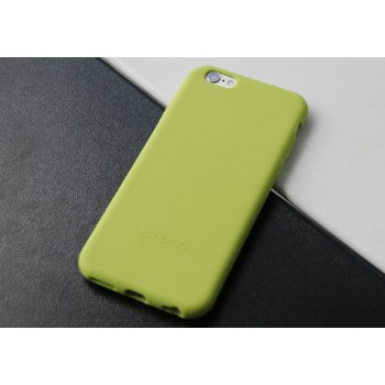 Силиконовый матовый непрозрачный нескользящий премиум софт-тач чехол для Iphone 7 Plus/8 Plus Зеленый