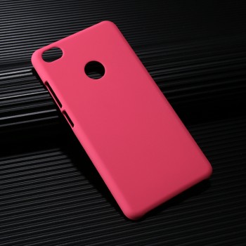 Пластиковый непрозрачный матовый чехол для ZTE Nubia Z11 Розовый