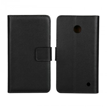 Чехол портмоне подставка на пластиковой основе на магнитной защелке для Nokia Lumia 630/635