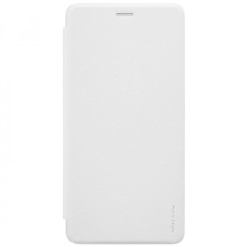 Чехол горизонтальная книжка на пластиковой нескользящей премиум основе для Asus ZenFone 3 Ultra  Белый