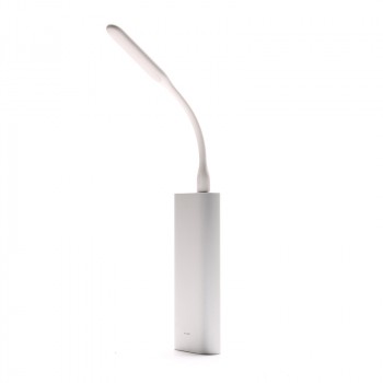 Ультракомпактная гибкая USB 2.0 LED-лампа на гибком алюминиевом стержне Белый