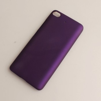 Пластиковый непрозрачный матовый чехол для Xiaomi Mi5S Фиолетовый