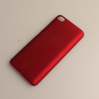 Пластиковый непрозрачный матовый чехол для Xiaomi Mi5S Красный