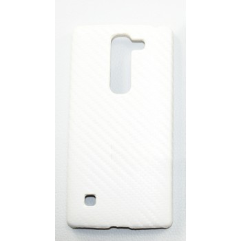 Пластиковый непрозрачный чехол для LG Spirit Белый
