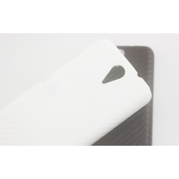 Пластиковый непрозрачный матовый чехол для HTC Desire 620  Белый