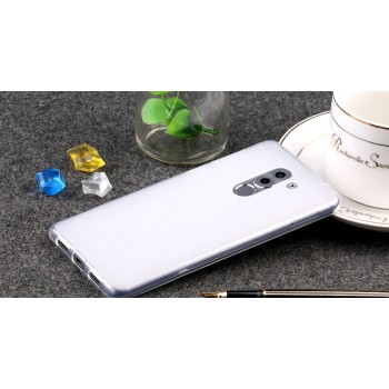 Силиконовый матовый полупрозрачный чехол для Huawei Honor 6X Белый