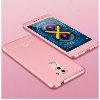 Сборный матовый пластиковый чехол для Huawei Honor 6X Розовый