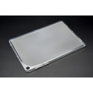 Силиконовый матовый полупрозрачный чехол для ASUS ZenPad 3S 10 Белый