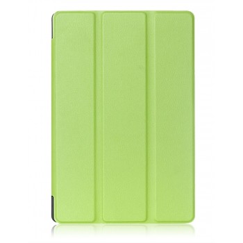 Сегментарный чехол книжка подставка на непрозрачной поликарбонатной основе для ASUS ZenPad 3S 10 Зеленый