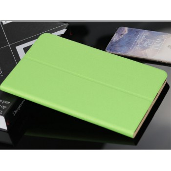Чехол книжка подставка на непрозрачной поликарбонатной основе для Lenovo Tab 3 8 Plus Зеленый