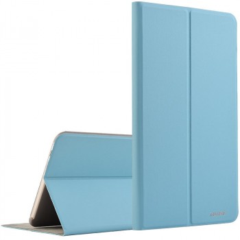 Чехол книжка подставка на непрозрачной поликарбонатной основе с крепежом для стилуса для Lenovo Tab 3 8 Plus Голубой