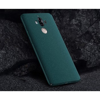 Пластиковый непрозрачный матовый чехол с улучшенной защитой элементов корпуса для Huawei Mate 9 Зеленый