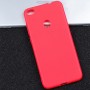 Силиконовый матовый непрозрачный чехол для Huawei Honor 8 Lite , цвет Красный