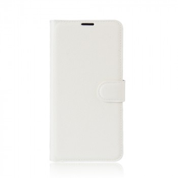 Чехол портмоне подставка для Sony Xperia XA1 Ultra с магнитной защелкой и отделениями для карт Белый