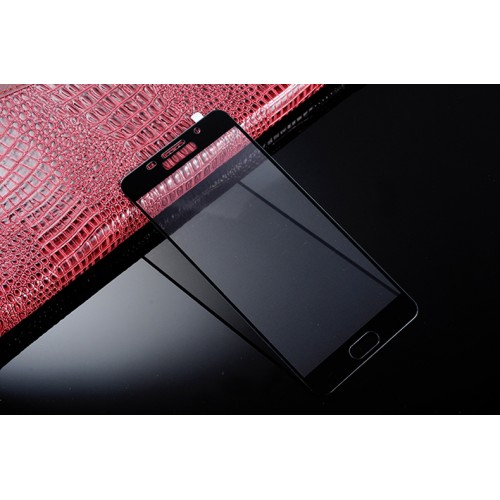 3D полноэкранное ультратонкое износоустойчивое сколостойкое олеофобное защитное стекло для Samsung Galaxy A7 (2016), цвет Черный