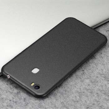 Силиконовый матовый непрозрачный чехол с нескользящим софт-тач покрытием для Huawei Honor Note 8 