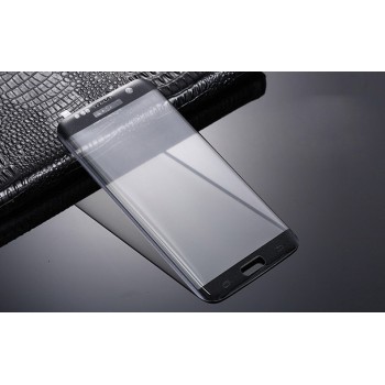 3D полноэкранное ультратонкое износоустойчивое сколостойкое олеофобное защитное стекло для Samsung Galaxy S7 Edge Черный