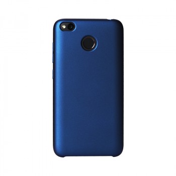 Оригинальный пластиковый непрозрачный матовый чехол для Xiaomi RedMi 4X Синий