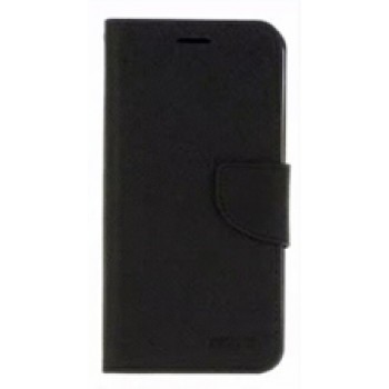 Чехол портмоне подставка на силиконовой основе с отсеком для карт на магнитной защелке для Sony Xperia XA1 Ultra  Черный