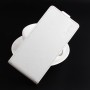 Чехол вертикальная книжка на силиконовой основе с отсеком для карт на магнитной защелке для ASUS ZenFone 3 Max ZC553KL , цвет Белый