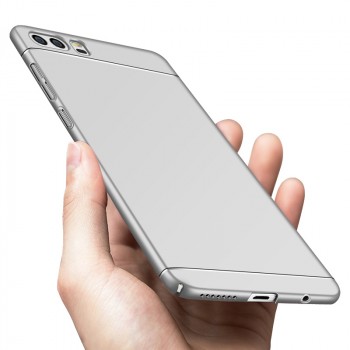 Пластиковый непрозрачный матовый чехол с улучшенной защитой элементов корпуса для Huawei Honor 9 Белый