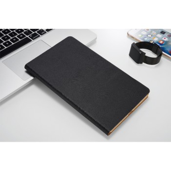 Чехол книжка подставка текстура Дерево на непрозрачной поликарбонатной основе для Huawei MediaPad T3 10 Черный