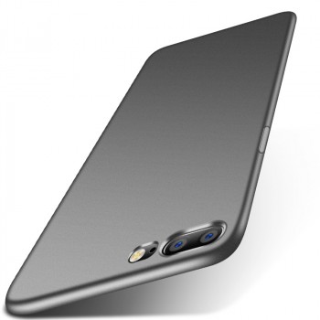 Силиконовый матовый непрозрачный чехол для OnePlus 5  Серый