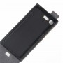 Чехол вертикальная книжка на силиконовой основе с отсеком для карт на магнитной защелке для Sony Xperia X Compact , цвет Черный