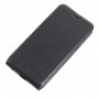 Чехол вертикальная книжка на силиконовой основе с отсеком для карт на магнитной защелке для LG X Style, цвет Черный