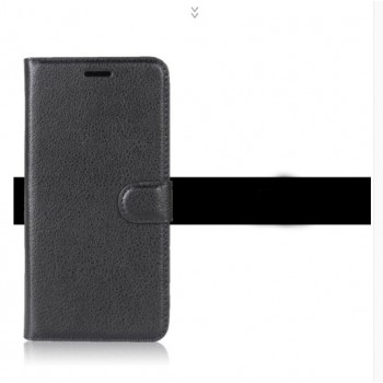 Чехол портмоне подставка на силиконовой основе на магнитной защелке для Alcatel U5 Черный