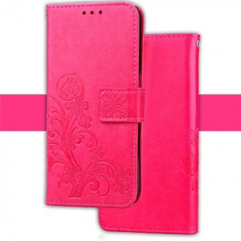 Винтажный чехол портмоне подставка текстура Цветы на силиконовой основе на магнитной защелке для ASUS ZenFone AR Розовый