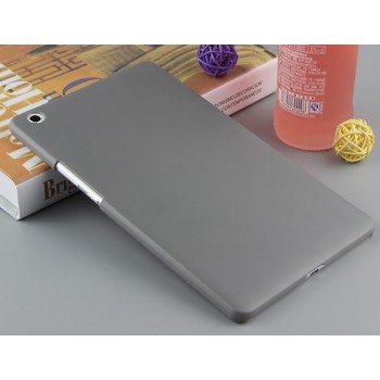 Пластиковый матовый непрозрачный чехол для Huawei MediaPad M3 Lite 8  Серый