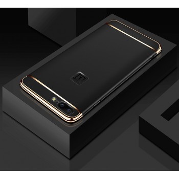 Сборный матовый пластиковый чехол для OnePlus 5 Черный