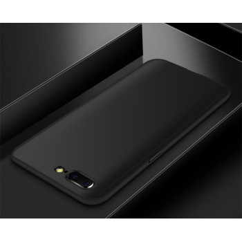 Сборный матовый пластиковый чехол для OnePlus 5 Черный
