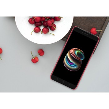 Пластиковый непрозрачный матовый нескользящий премиум чехол с повышенной шероховатостью для Xiaomi Mi5X/Mi A1 Розовый