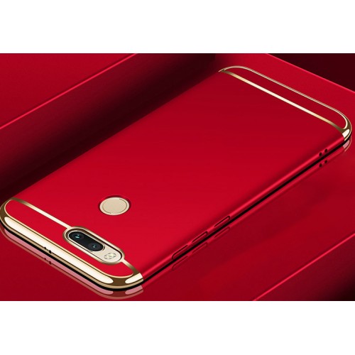 Сборный матовый пластиковый чехол для Xiaomi Mi A1/Mi5X, цвет Красный