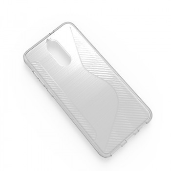 Силиконовый матовый транспарентный чехол с дизайнерской текстурой S для Huawei Nova 2i 