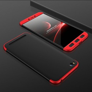 Сборный матовый пластиковый чехол для Xiaomi RedMi 5A Красный