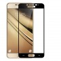 3D полноэкранное ультратонкое износоустойчивое сколостойкое олеофобное защитное стекло для Samsung Galaxy C7, цвет Черный