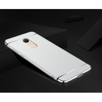 Сборный матовый пластиковый чехол для Xiaomi RedMi Note 4X Белый