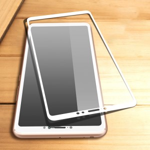 3D полноэкранное ультратонкое износоустойчивое сколостойкое олеофобное защитное стекло для Xiaomi Mi Max 3 Белый